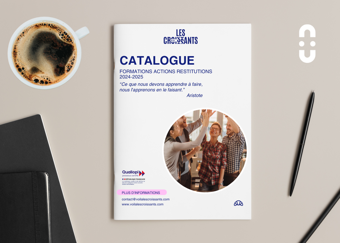 Le nouveau catalogue est arrivé Voilà les croissants Back office